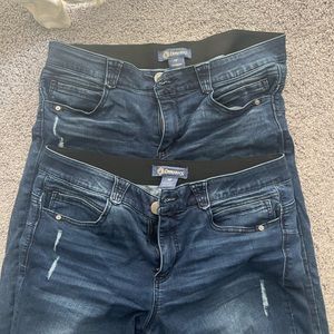 2 pair of size 14 democracy absolution jeans